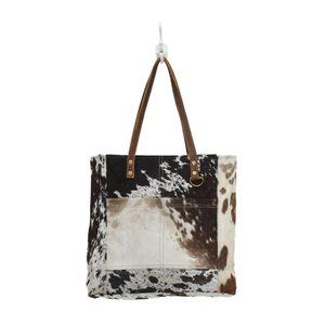 Myra Bag Hairon Front Pocket Tote Purse